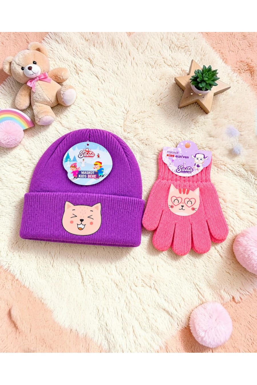 MASKOT BERE & ELDİVEN STANDI 170 ADET