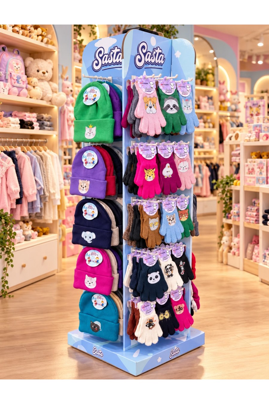 MASKOT BERE & ELDİVEN STANDI 170 ADET