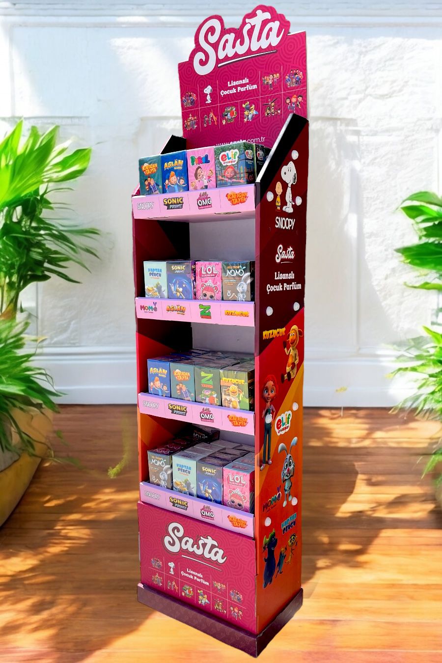 LİSANSLI PARFÜM STANDI EDC 96 ADET 50 ML