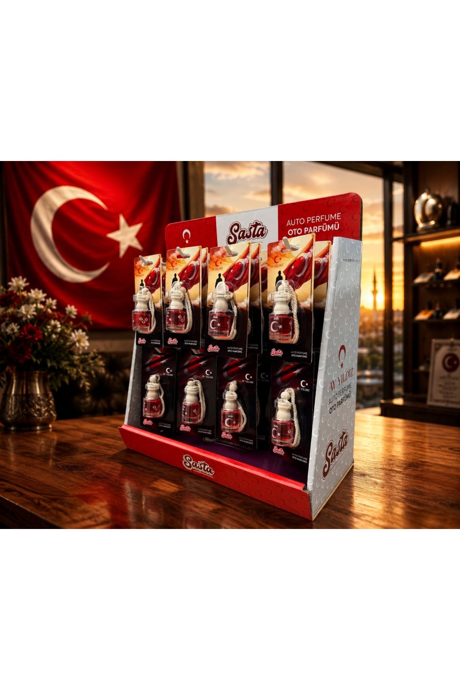 SASTA YENİ VATAN SERİSİ OTO AYNA KOKUSU 40  LI*1