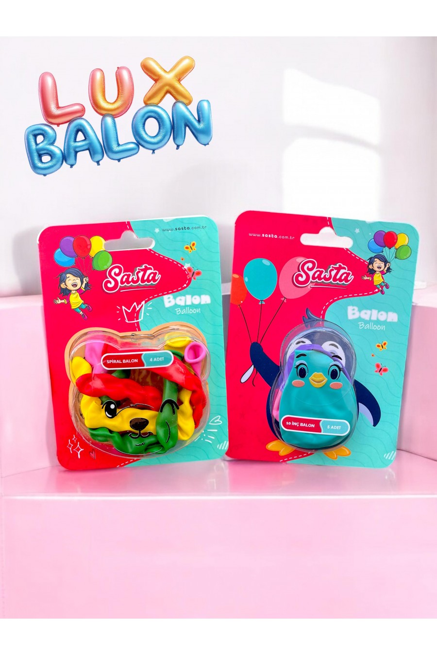 SASTA LÜX BALON SETİ STANDI 324 Lİ SASTA LÜX BALON SETİ STANDI 324 Lİ