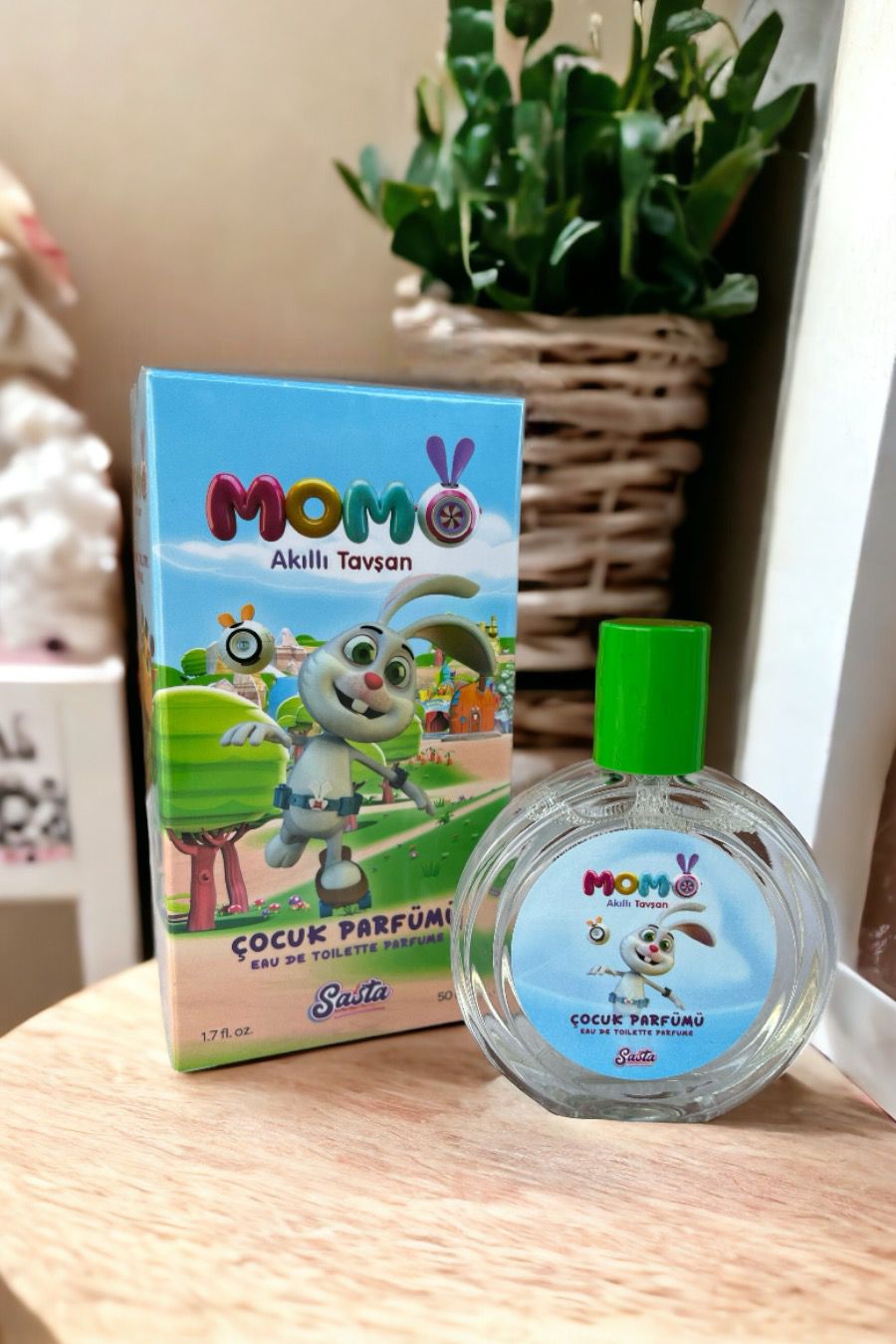 Lisanslı Akıllı Tavşan Momo Çocuk Parfümü EDT 50 CC (12 Adet) Lisanslı Akıllı Tavşan Momo Çocuk Parfümü EDT 50 CC (12 Adet)