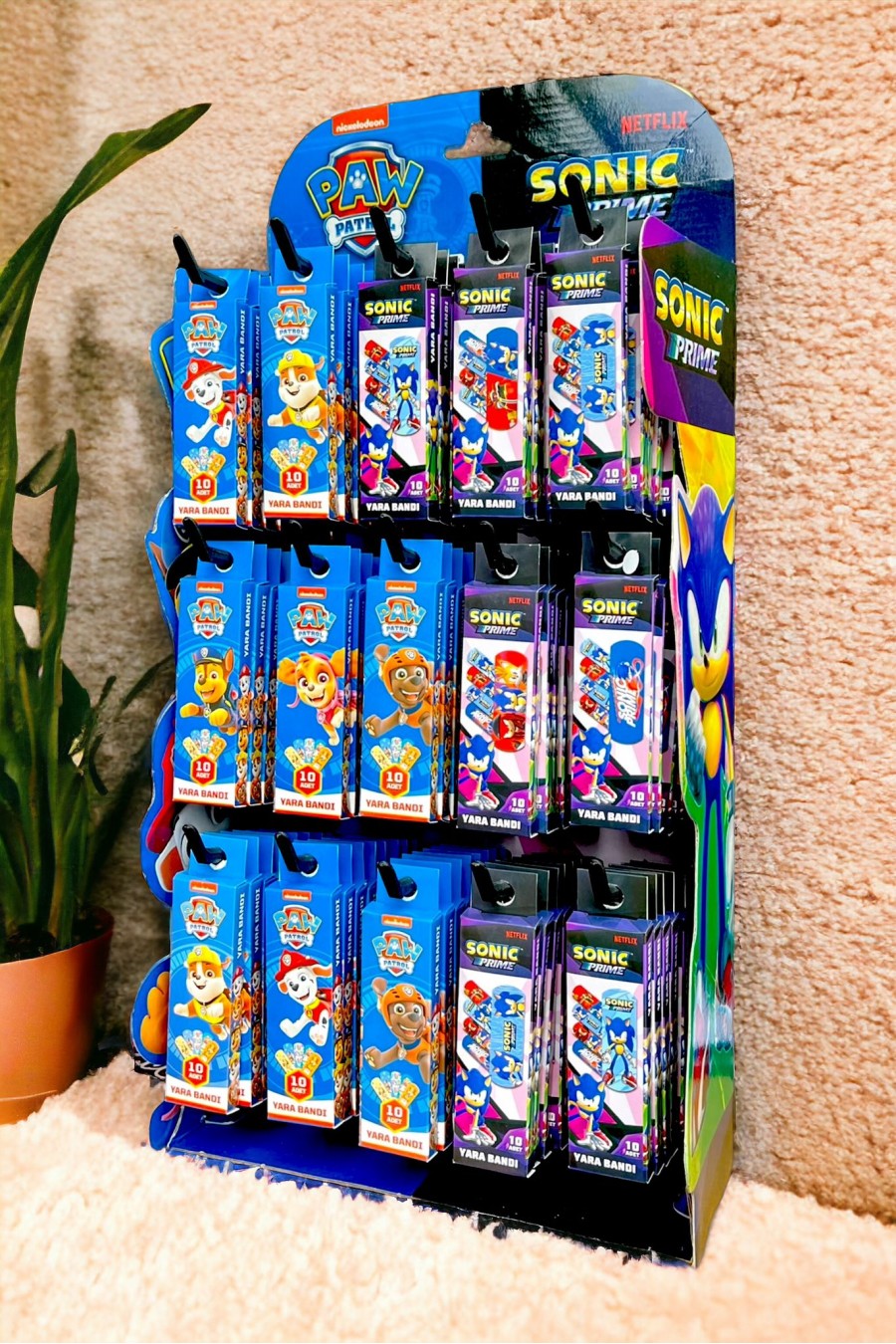Sonic, Paw Petrol Yara Bandı (120 Adet) Sonic, Paw Petrol Yara Bandı (120 Adet)