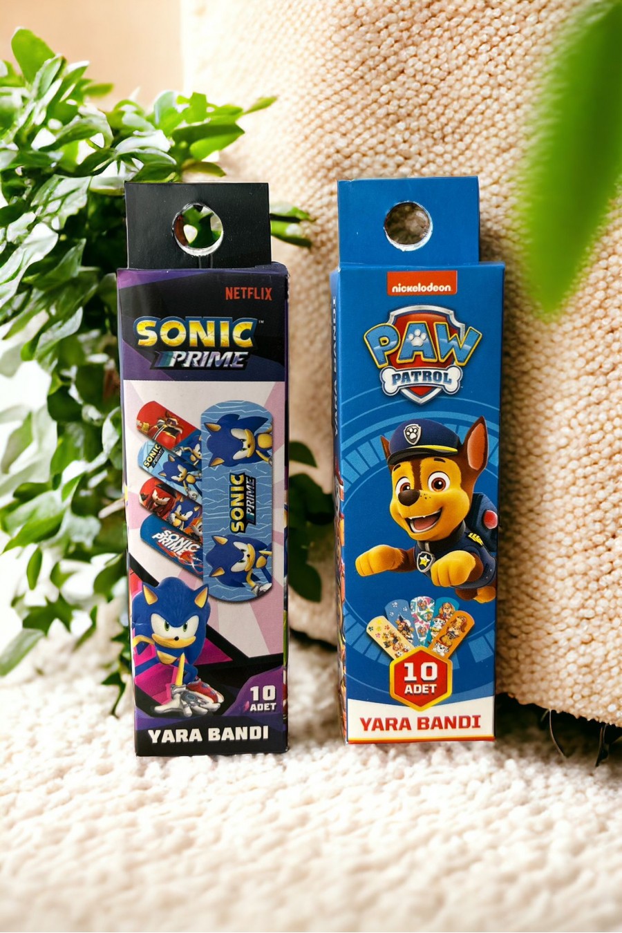 Sonic, Paw Petrol Yara Bandı (120 Adet) Sonic, Paw Petrol Yara Bandı (120 Adet)