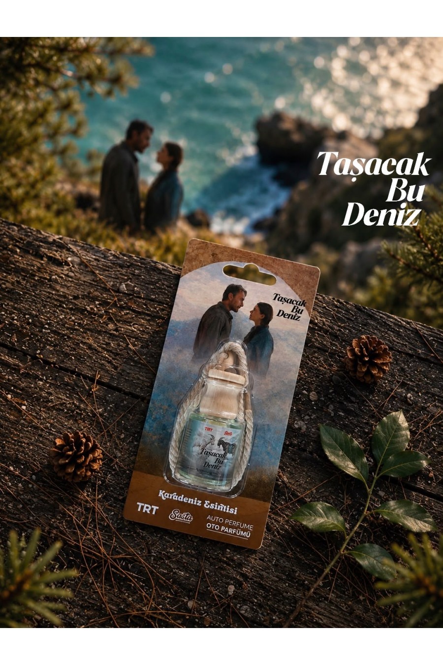 TRT TAŞACAK BU DENİZ BASKILI OTO AYNA KOKUSU 40 LI*1