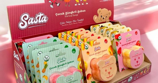 SASTA DOĞAL SABUN KİDS SPONGE SERİSİ (18 Lİ*2) 36 LI - 562084